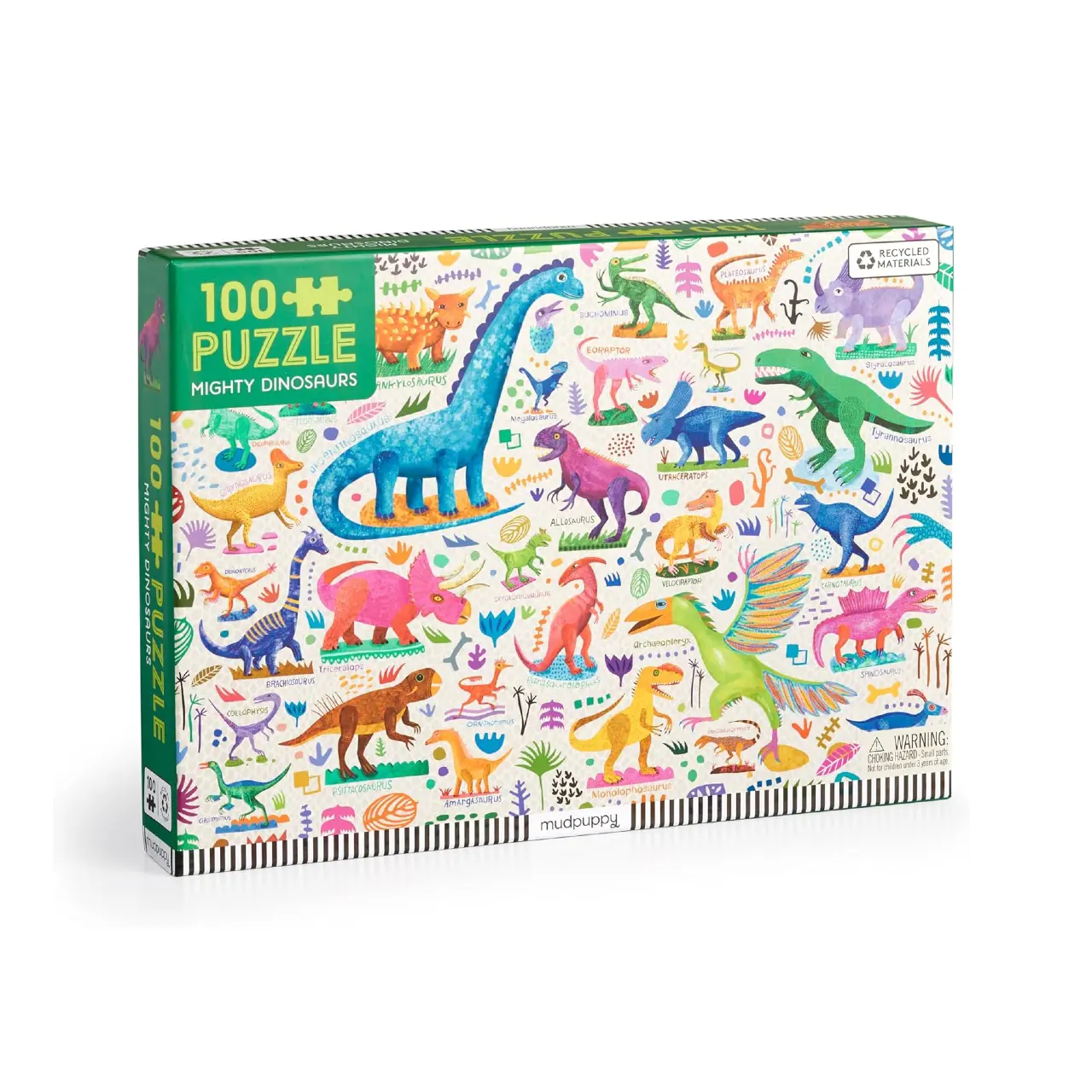 Mighty Dinosaurs 100 Piece Jigsaw Puzzle