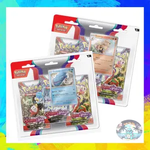 [Rip or Ship Sealed] Pokemon TCG: Scarlet & Violet Base 3 Pack Blister (Random Promo)