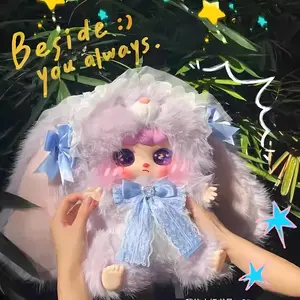 Comparable Soy Milk Fur Rabbit Sauce 600% Gross Plush Series Blind Box Trendy Toy Cute Doll Plush Toy Gift