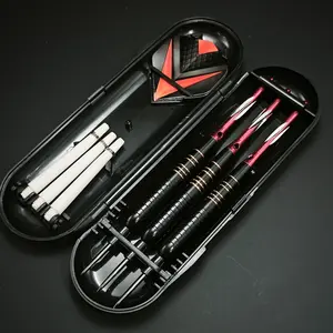 Professional high-quality hard dart set with exquisite patterns and stable flight wings, consisting of 3 pieces. Easy-to-control trick throws and 3-dart games, meeting the needs of professional players and enthusiasts
