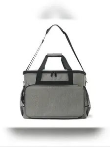 Large Capacity Sewing Machine Storage Bag, Portable Handheld Organizer, Ideal for Daily Use, Travel Essential, PVC Material, Plain Pattern