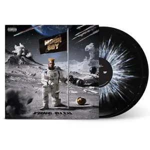 Moon Boy - Space & Stars Splatter - Yung Bleu - Record Album, Vinyl LP