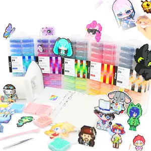 PixieBeads Ultimate Visionary Mega Set – All-in-One Kit with 120,000 Fuse Beads