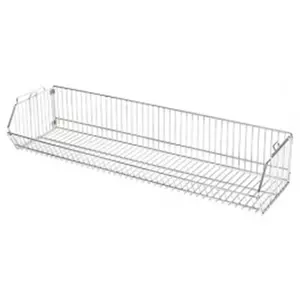 Quantum Storage 1448BC Modular Wire Shelf Basket, 48 in.
