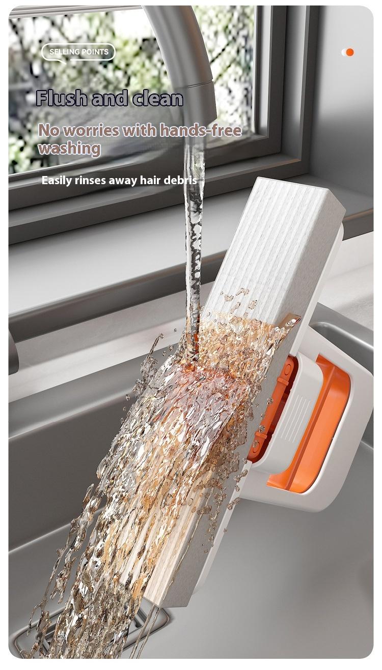 Handheld Mini Foldable Desktop Mop Small Cotton Mops Sponge Cleaning Tool For Bathroom Kitchen Desktop Glass Living Room Car