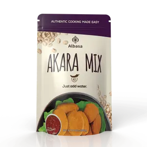 Akara Mix ( Bean Fritter) 13.5oz Instant, No Whipping, Vegan, Gluten Free