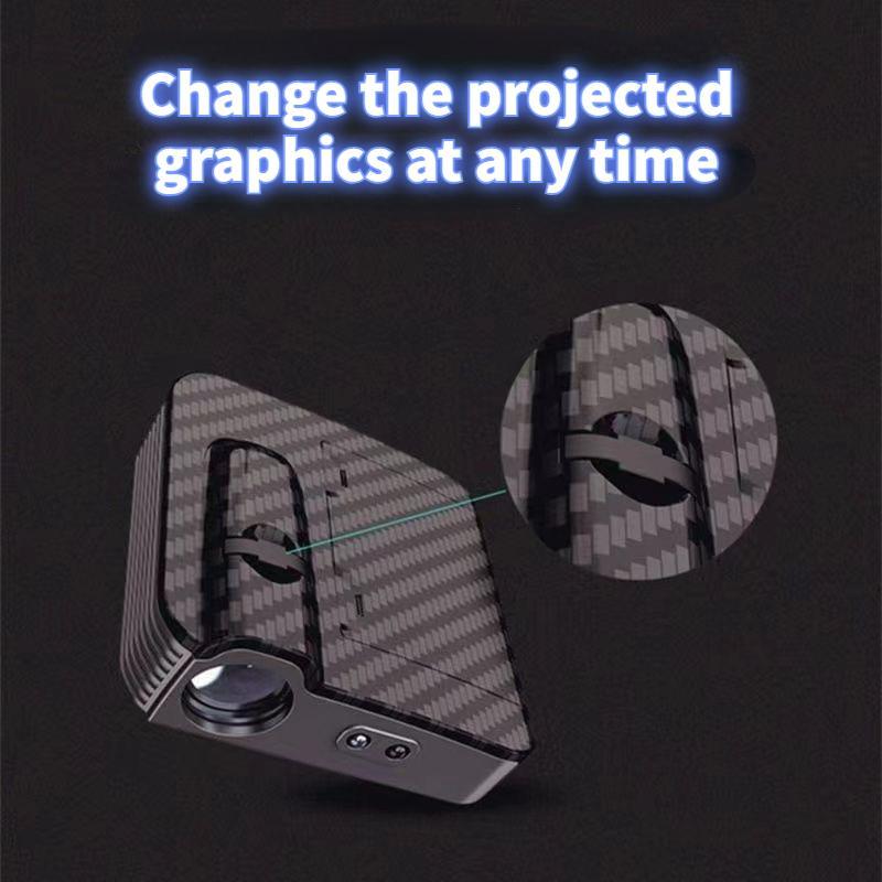 Led Car Door Welcome Lights For KIA KN Logo Laser Projector Decor Lamp