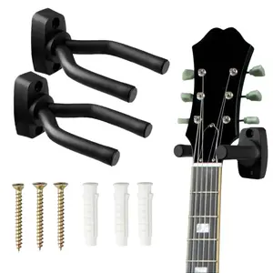 5Core Guitar Wall Mount Hanger Display Wall Hook Soft Padding Holder for All Guitars Does not apply
