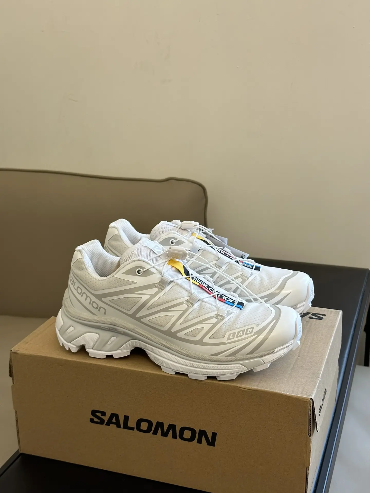 Salomon XT-6 Comfortable, Durable, Low-top Outdoor Performance Shoes, Hiking Shoes, Casual Sports Shoes, Lifestyle Shoes, Mountaineering Shoes (without shoebox)