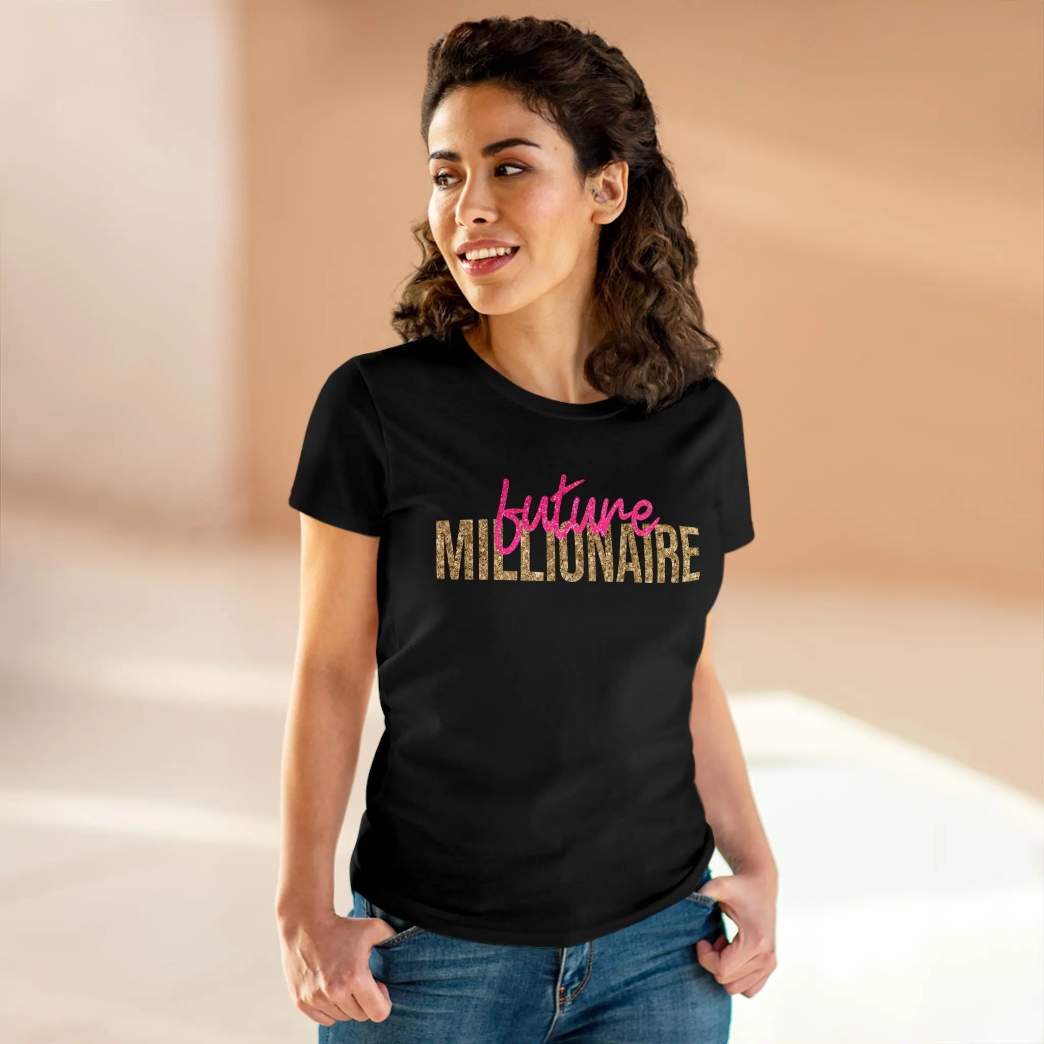 Future Millionaire Digital Marketing Entrepreneur Woman Side Hustle Shirt