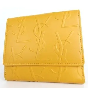 Pre-owned other Small Leather Goods Yves Saint Laurent Wallet leather 11998774958/666207
