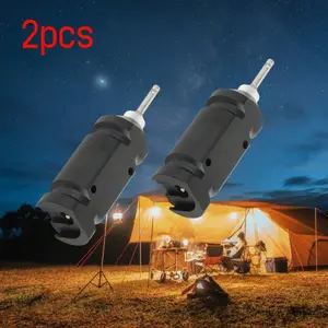 2PCS 360° Perimeter Trip Wire Alarm System | Reusable Camping Security Device for Instant Intruder Detection