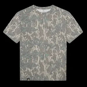 Mossy Oak Washed Out Camo Tee, Mossy oak bottomland camo t-shirt