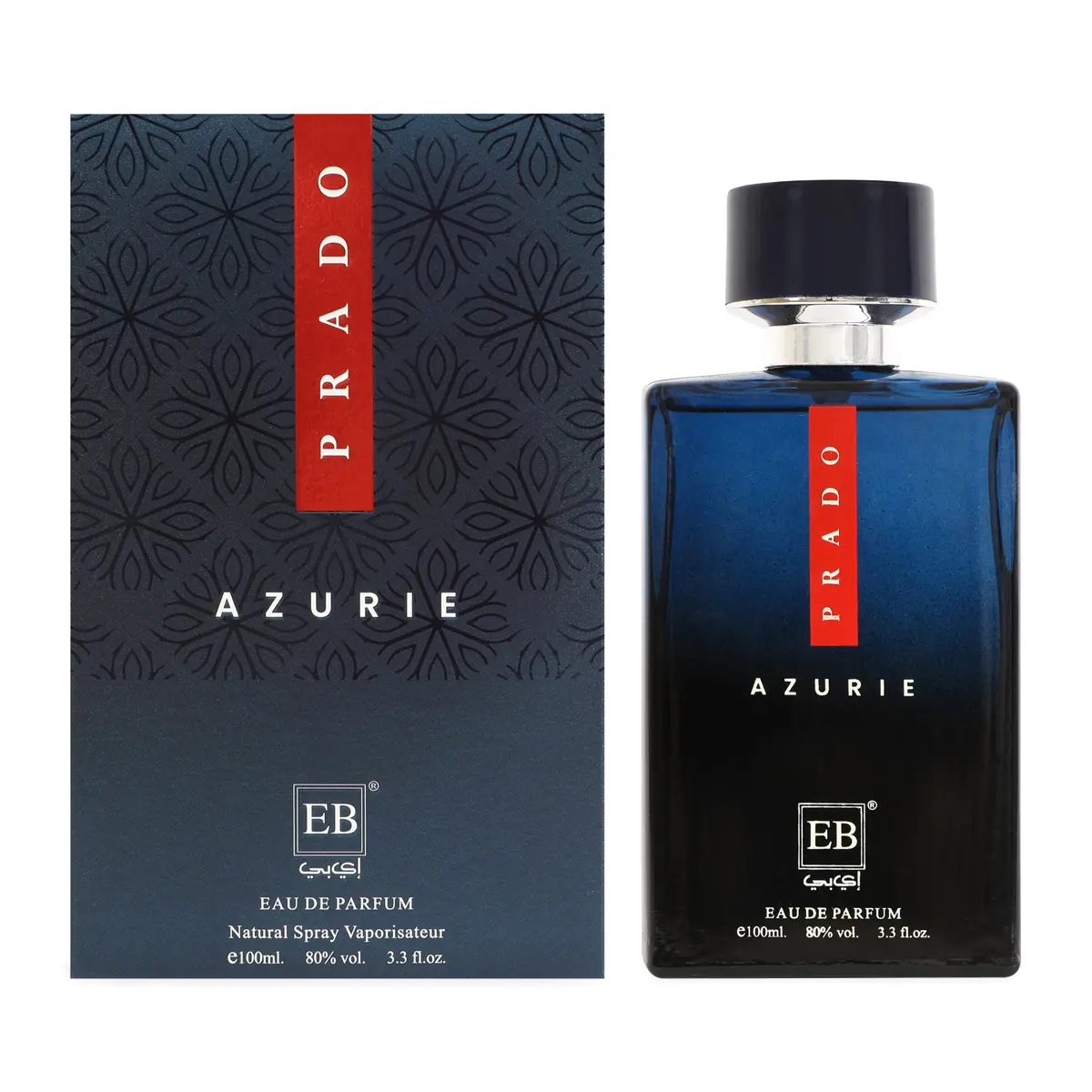EBC Azurie Eau De Parfum Natural Spray for Men 100Ml/3.3fl.oz.