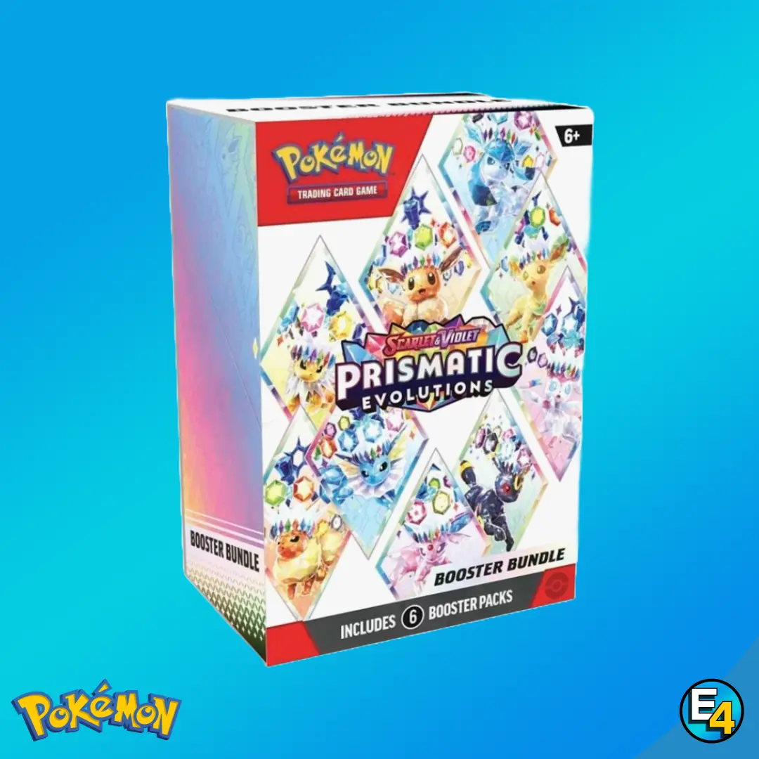 Prismatic Evolution Booster Bundle Box - Includes 6 Packs - TikTok Shop Prismatic Evolution Booster Bundle Box - Includes 6 Packs - TikTok Shop