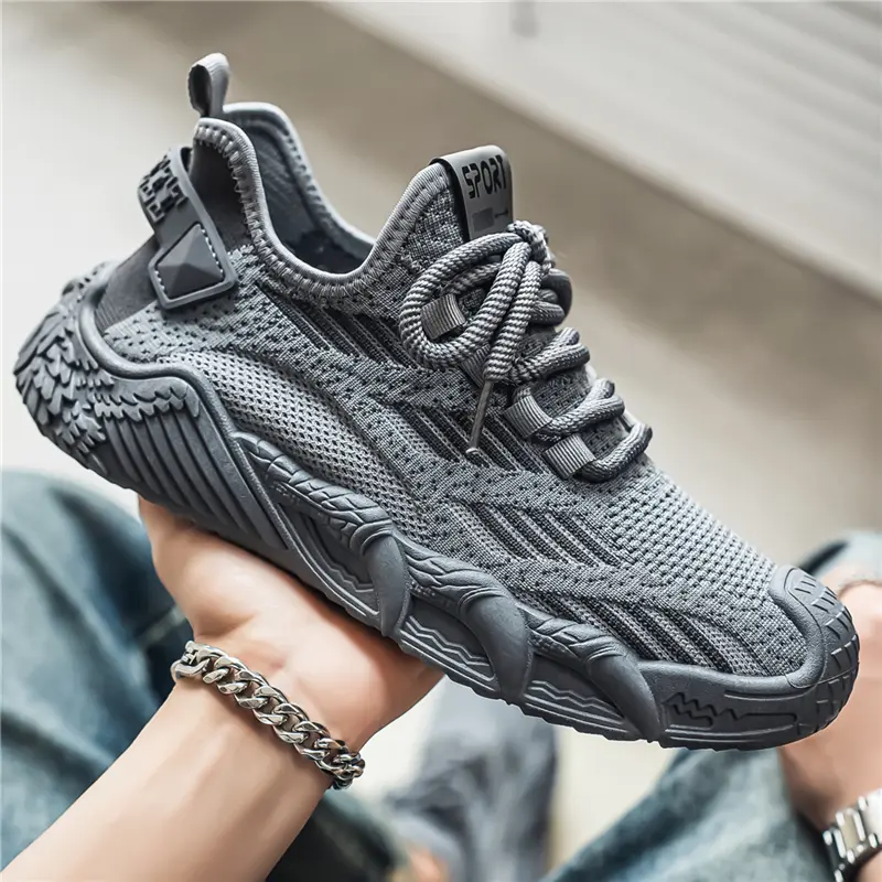 Unisex ultra-lightweight fashion athletic shoes for barefoot walking—simple, comfortable, multifunctional support; suitable for outdoor running/training, non-slip fitness shoes; also ideal for work and casual training. breathable sport watershoes men