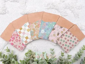 Phone Wallet Card Holder, Money Holder Stick On Cellphone Wallet, Cute Phone Accessories for Women, Preppy Stocking Stuffers Gift for Her