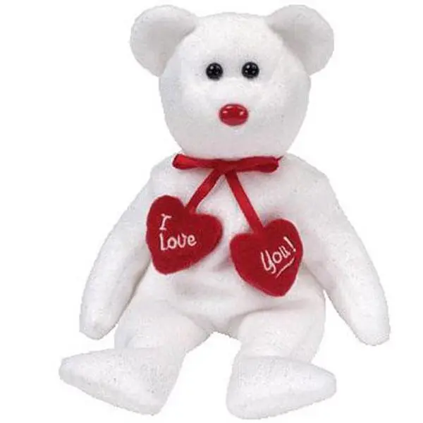 TY Beanie Baby - TRULY the Bear (9 inch) (2004) MWMTs