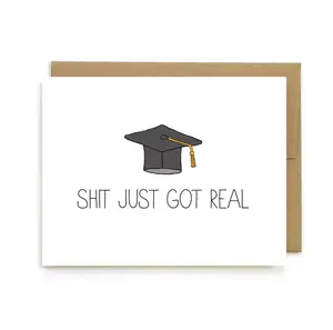 Funny Graduation Card – The Funniest Gift Every Grad Needs, Viral TikTok Pick for High School & College