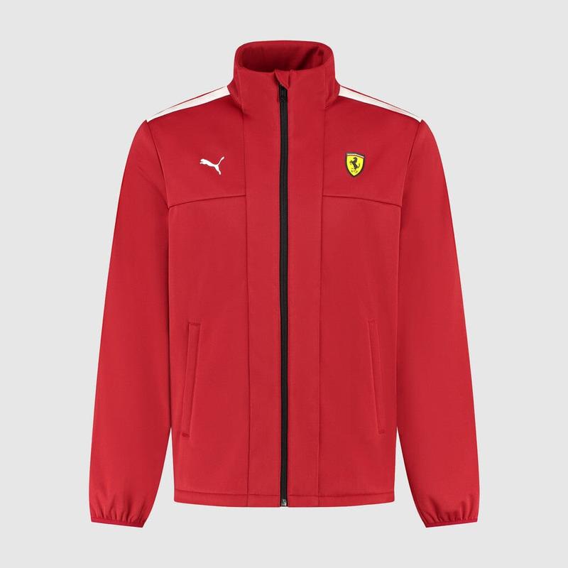 Scuderia Ferrari F1 Men's Softshell Jacket -Dark Cherry/Puma Black