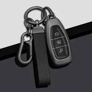 Tpu Car Key Case Cover for Ford Focus 3 4 St Mondeo Mk3 Mk4 Fiesta Fusion Kuga Ecosport, Protective Fob Accessories