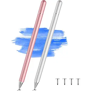Stylus Pen for Touchscreen,  2 count iPad Pencil High Sensitivity & Precision  Disc, Stylus Pen for /iPad//Galaxy// Surface/Tablets/Phone, All Touch Screens