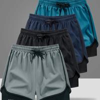 Light Gray + Black + Navy Blue + Lake Blue