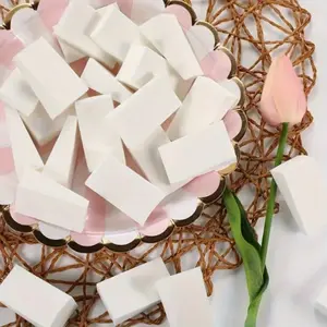 10pcs Gradient Nail Art Soft Sponge, Nail Art Tool, Makeup Sponge, Makeup Wedge Triangle Shape Sponge, Beauty Sponges