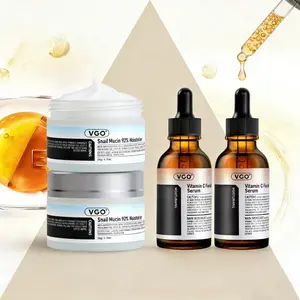 VGO Hydrating Vitamin C Serum & Snail Mucin - Ideal for Sensitive Skin