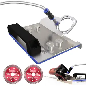45 Degree Tile Chamfering Tool, Angle Grinder Stand for 45 °   Tile Cutting, Tile Cutter Tools Compatible with 100-Type Angle Grinders, Angle Grinder Attachments for Chamfering outdoorfun