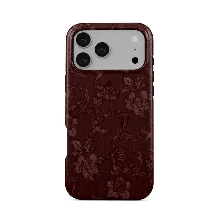 JIACC Capulet Classic Floral Smartphone Cover - Aesthetic Vintage 2026 Protective Case - for iPhone 17 Air,16,15,14 Plus,13,12,11 Pro Max & Samsung Galaxy Plus Ultra 22-26 Series - Accessories, Teen Girls' Gift