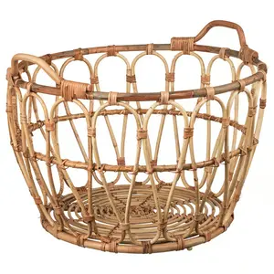 Basket, rattan, 21 ¼x15 ¼ "