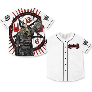 Svdden Death VOYD Baseball Jersey EDM Music Shirt, EDM Festival Family Gift, Unisex Breathable Men's Jersey, 420 Lover Graphic Shirt, Gift For Baseball Fan EDM Electronics Music
