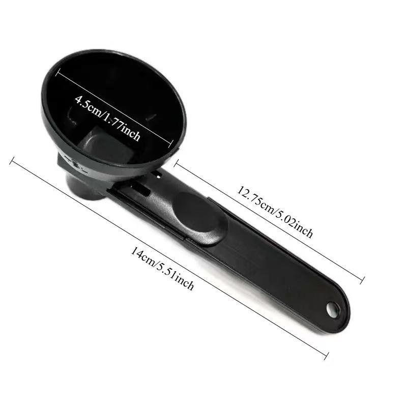 [Buy 1 Get 1 Free] Protein Powder Sliding Spoon,High Quality Funnel for Pre Workout Creatine Powder Formula,Coffee Milk Smoothie Chocolate Powder Kitchen Utensils BPA Free Plastic