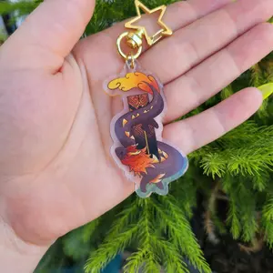 Genshin Impact Keychain, Dragon Zhongli, Childe, Tartaglia, Venti