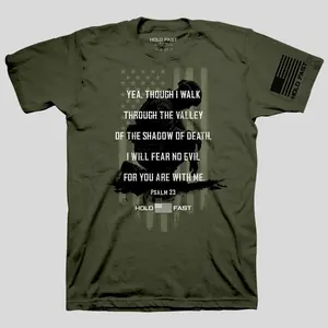HOLD FAST Mens T-Shirt Psalm 23