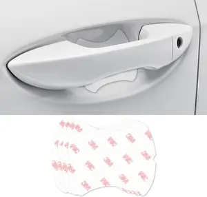 PCS Transparent Car Door Handle Protector, Universal Waterproof AntiScratch Cover, Invisible Car Handle Protection Film, Car Door Guard for Most Vehicles