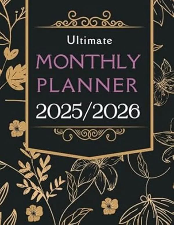 2025/2026 Ultimate Monthly Planner: Stay Organized, Set Goals And Achieve perfect gift