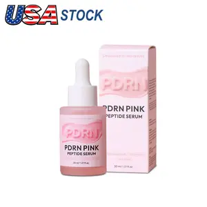 PDRN Pink Serum | Salmon DNA + Vitamin B12 + Collagen | Anti-Wrinkle & Firming Face Serum | K-Beauty Glass Skin