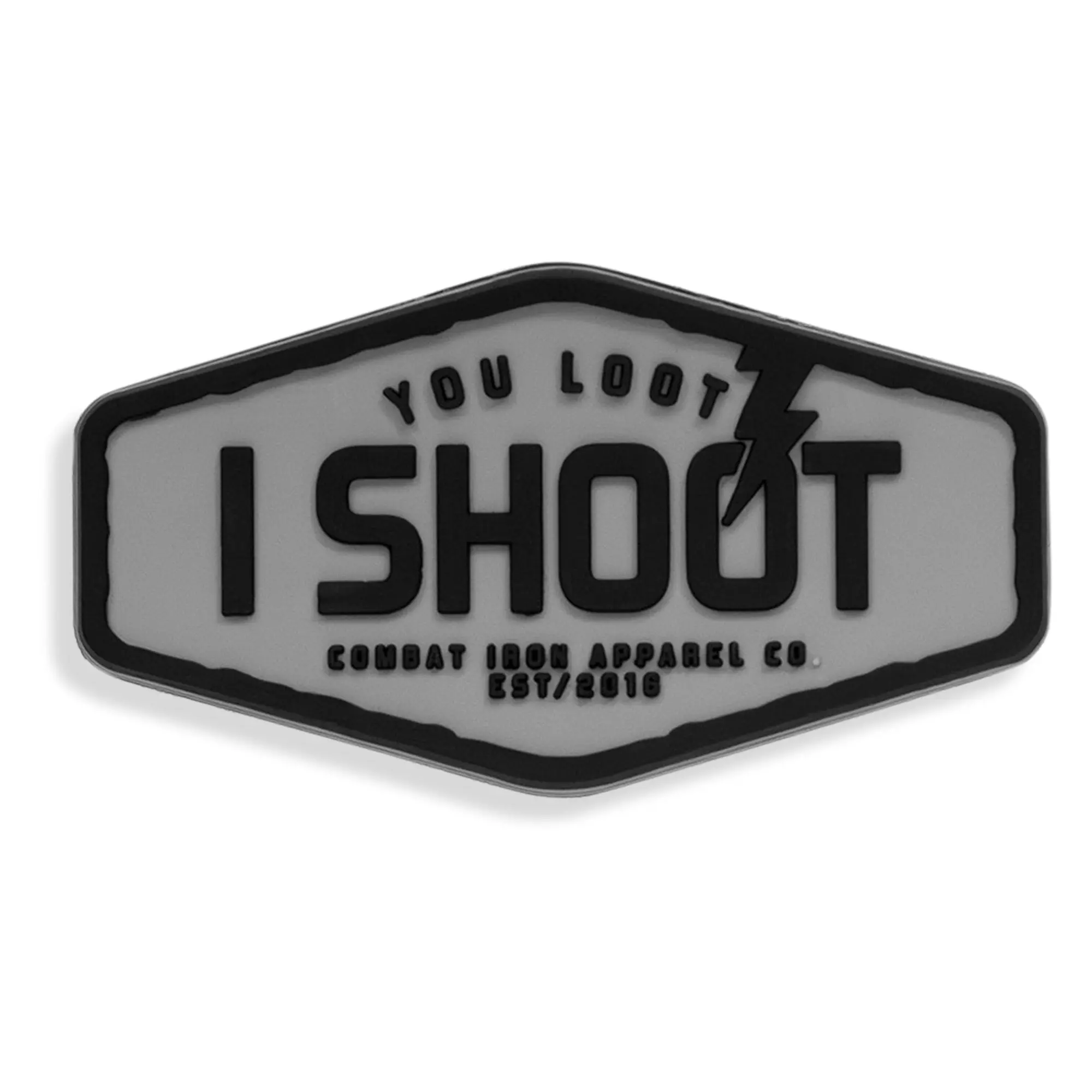 You Loot I Shoot PVC Patch You Loot I Shoot PVC Patch
