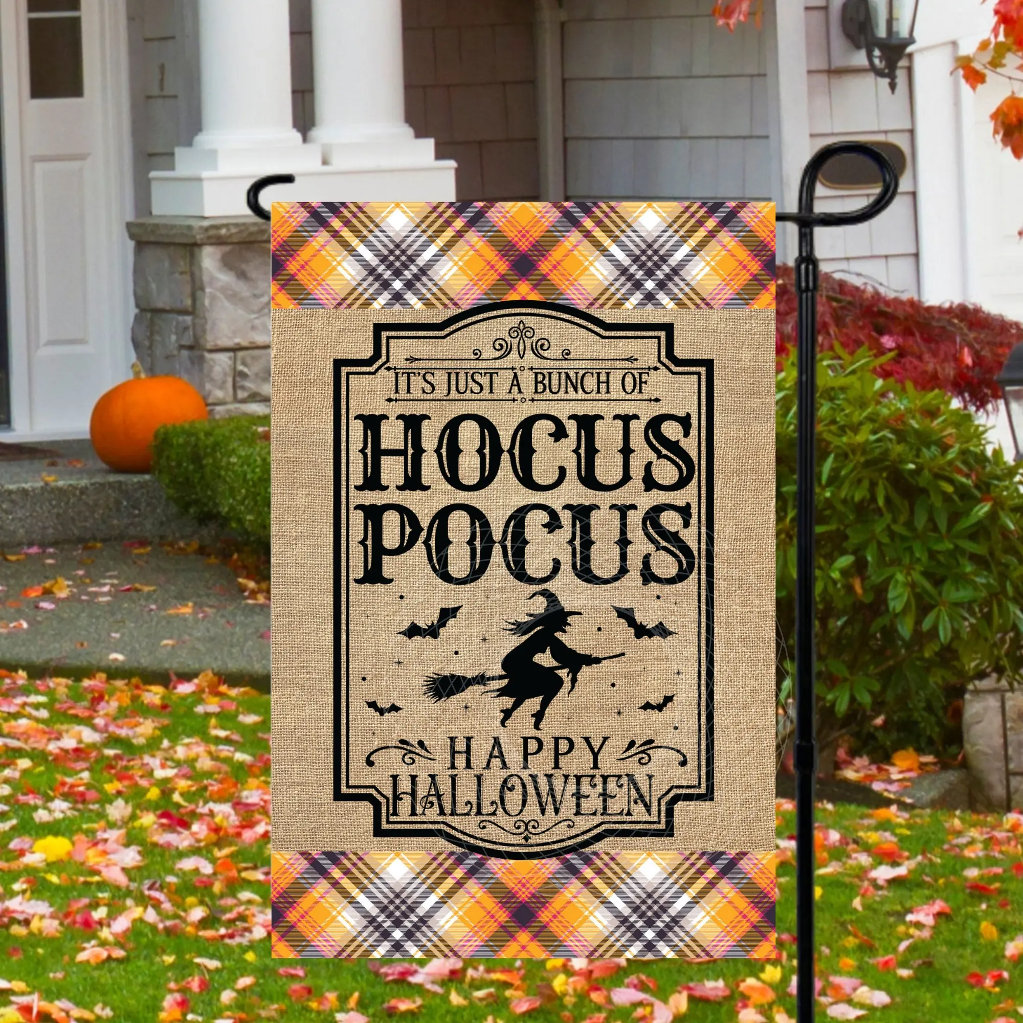 12x18 Garden flag --Hocus Pocus Halloween-