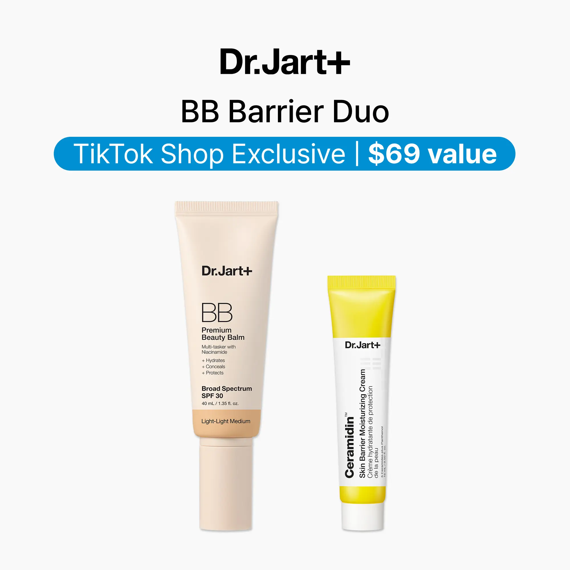 Dr.Jart+ BB + Barrier Moisturizer Duo