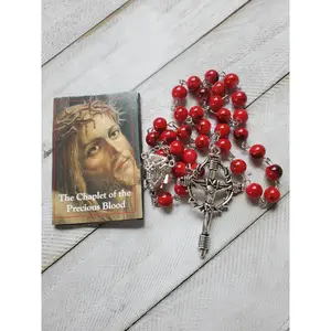 Precious Blood Chaplet with Prayer Card
