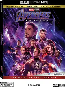 Avengers: Endgame  [4K ULTRA HD BLU-RAY MOVIE] With Blu-Ray, 4K Mastering, Ac-3/Dolby Digital, Dolby, Dubbed, Subtitled, 2 Pack