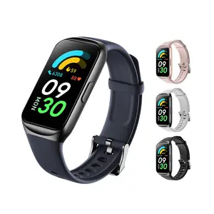 Fitness Tracker Smart Watch for Men Women, 1.47" HD with Bluetooth, 24/7 Heart Rate & Blood Oxygen Monitor, Sleep & Step Counter, 100+ Sports Modes, IP68 Waterproof, Compatible with Android iOS