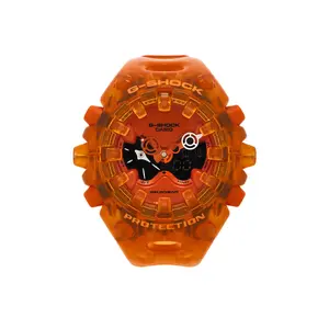 G-Shock GAV01 Transparent Pack Watch in Orange