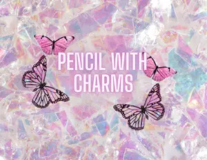 PENCIL WITH CHARM
