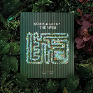 Summer River Puzzle, 501 Piece Unique River Theme Puzzle, High Difficulty Art Challenge Family Entertainment Game, Fun Family Activity, Jigsaw Puzzles