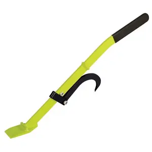 212 MAIN 31 in. Universal Tree Felling Lever & Log Roller - Industrial Construction Tool with High Visibility, Extra Leverage for Outdoor Recreation