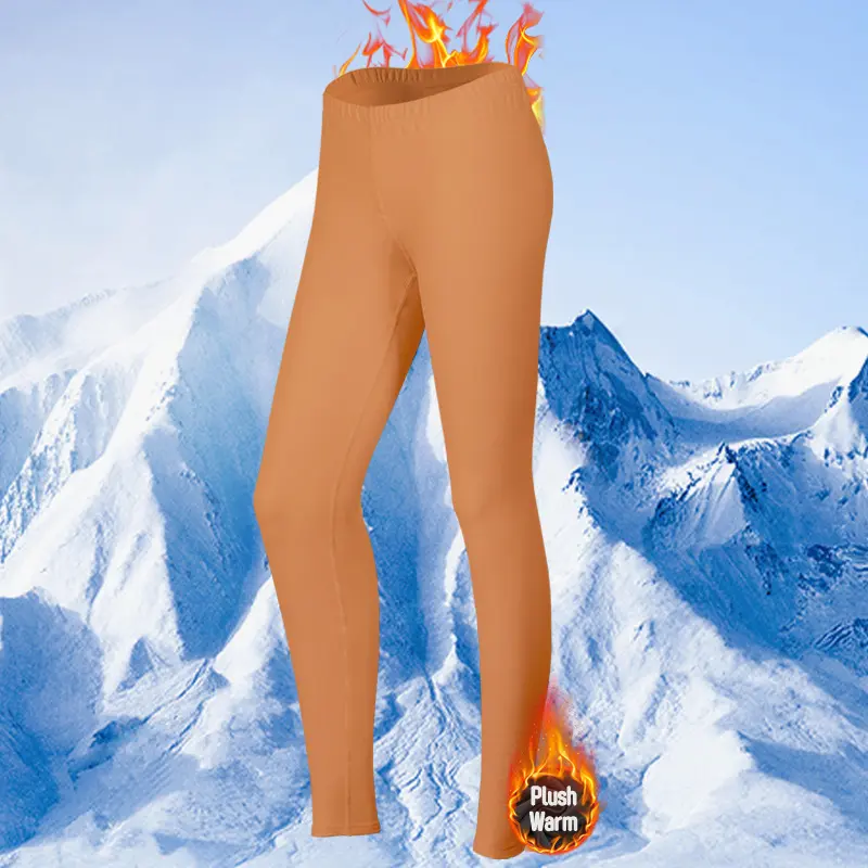 Flannel orange pants